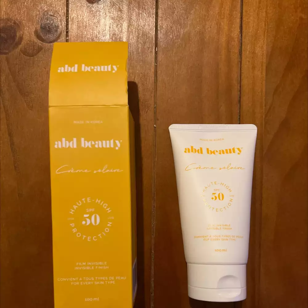 ABD BEAUTY - Crème solaire SPF 50
