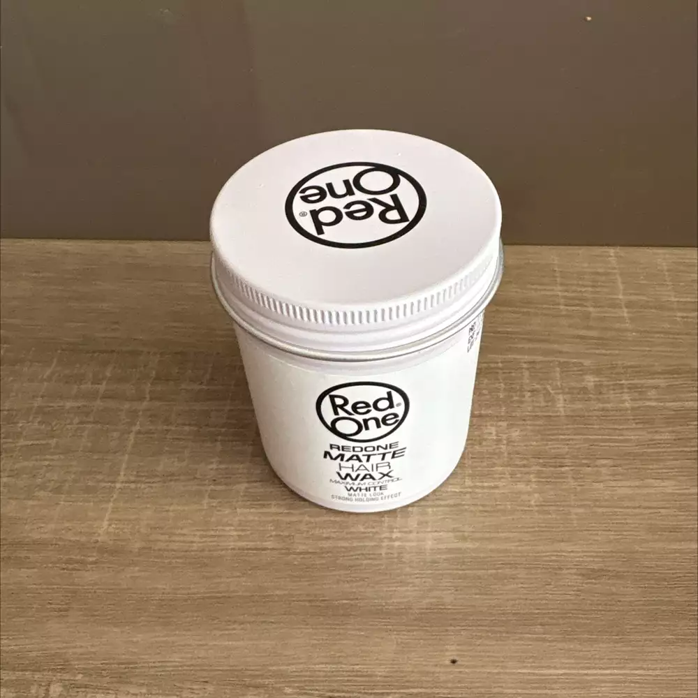 RED ONE - Matte hair wax white