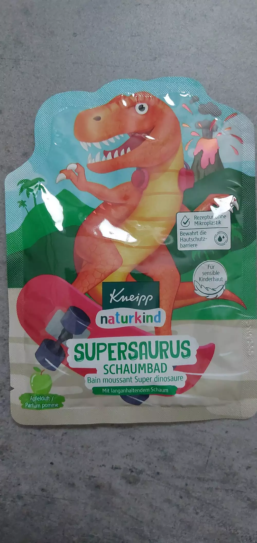 KNEIPP - Naturkind - Bain moussant super dinosaure