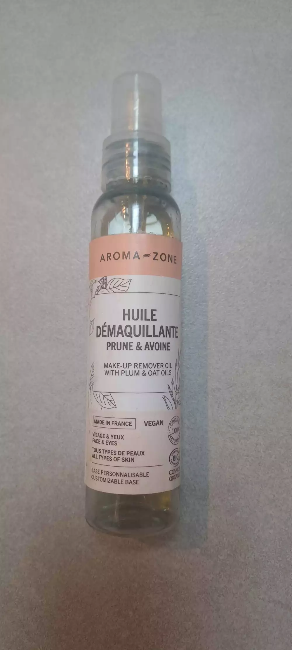 AROMA-ZONE - Huile démaquillante visage & yeux