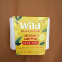 WILD - Sicilian summer sensitive - Deodorant refill