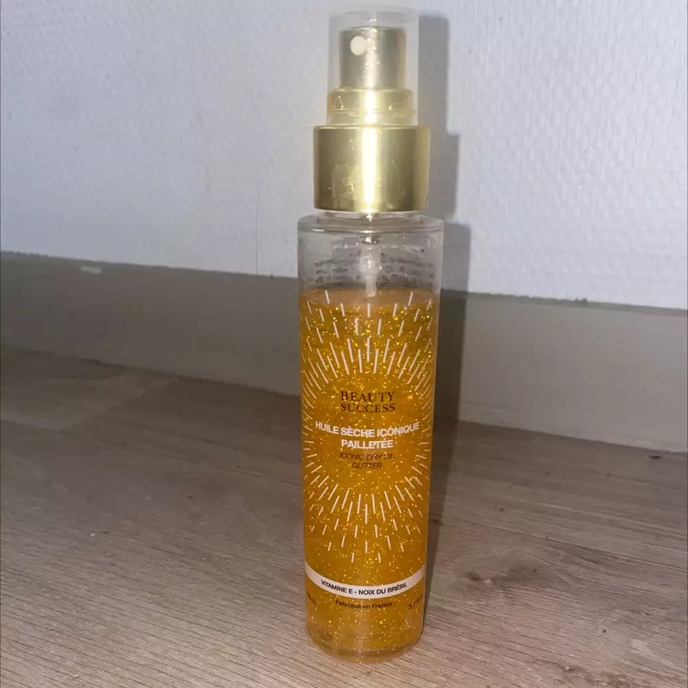 BEAUTY SUCCESS - Huile sèche iconique pailletée 