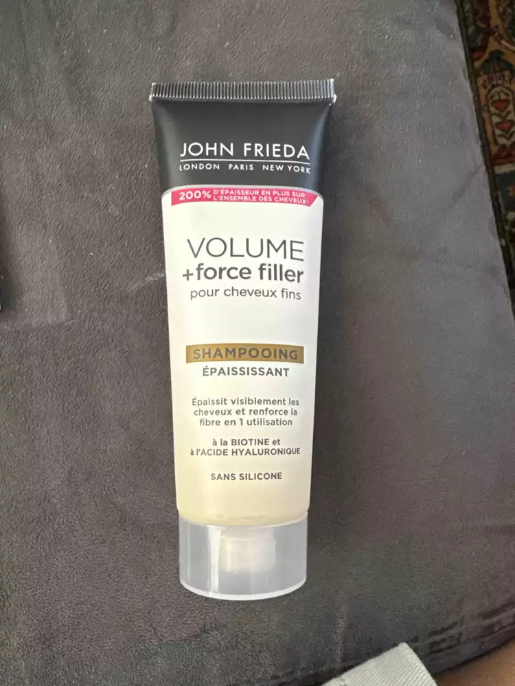 JOHN FRIEDA - Volume + force filler - Shampooing épaississant