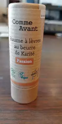COMME AVANT - Passion - Baume à lèvres au beurre de karité