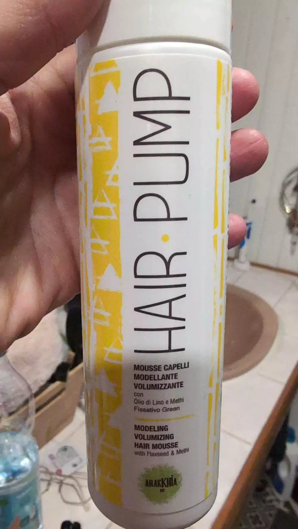 ANARKHIA - Hair pump - Mousse capelli modellante volumizzante