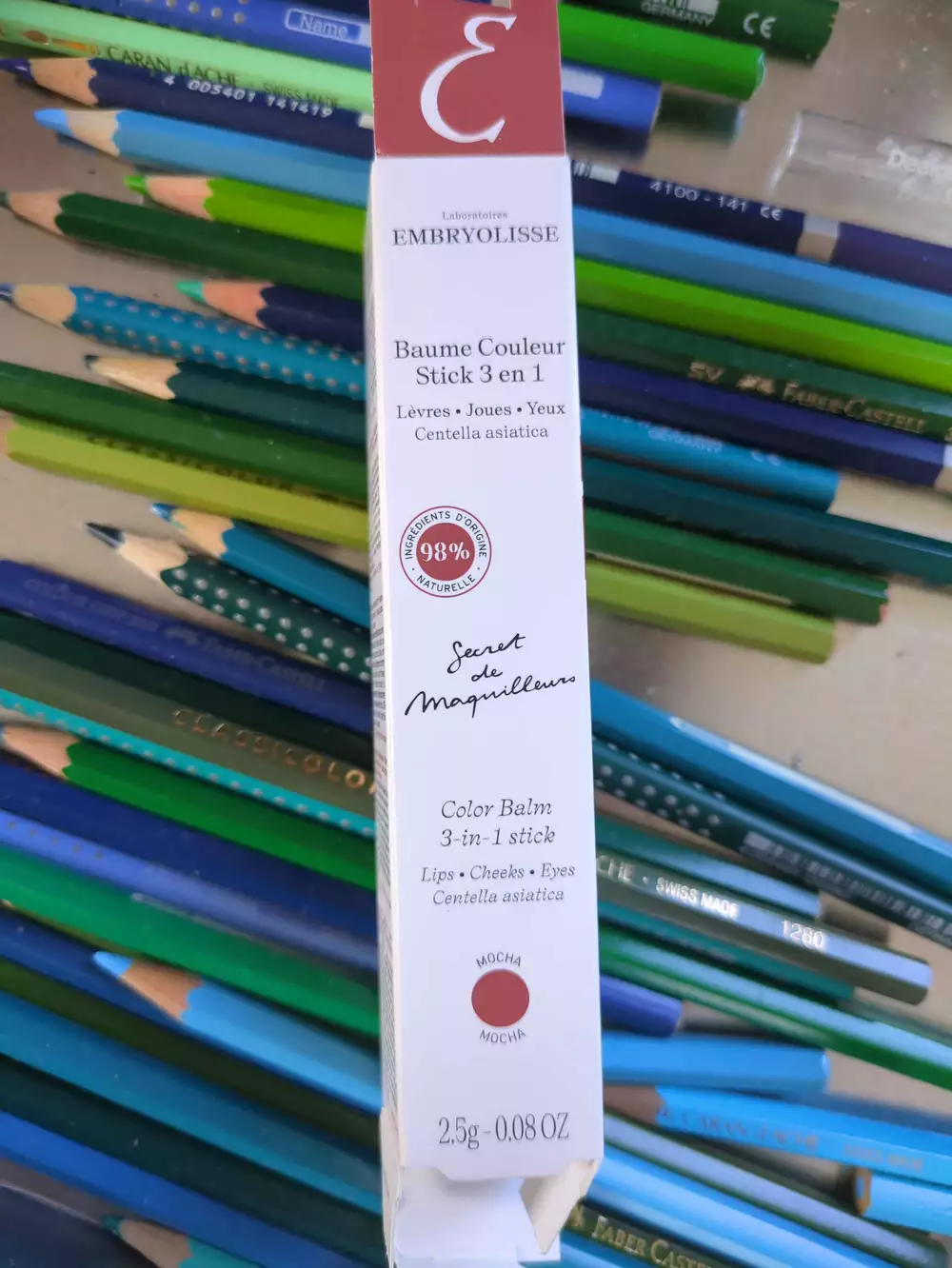EMBRYOLISSE - Baume couleur stick 3 en 1