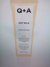 Q+A - Oat milk - Cream cleanser