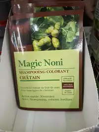 MAGIC NONI - Shampooing colorant châtain 410