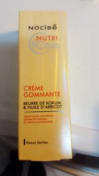 NOCIBÉ - Nutri focus - Crème gommante pour peaux sèches
