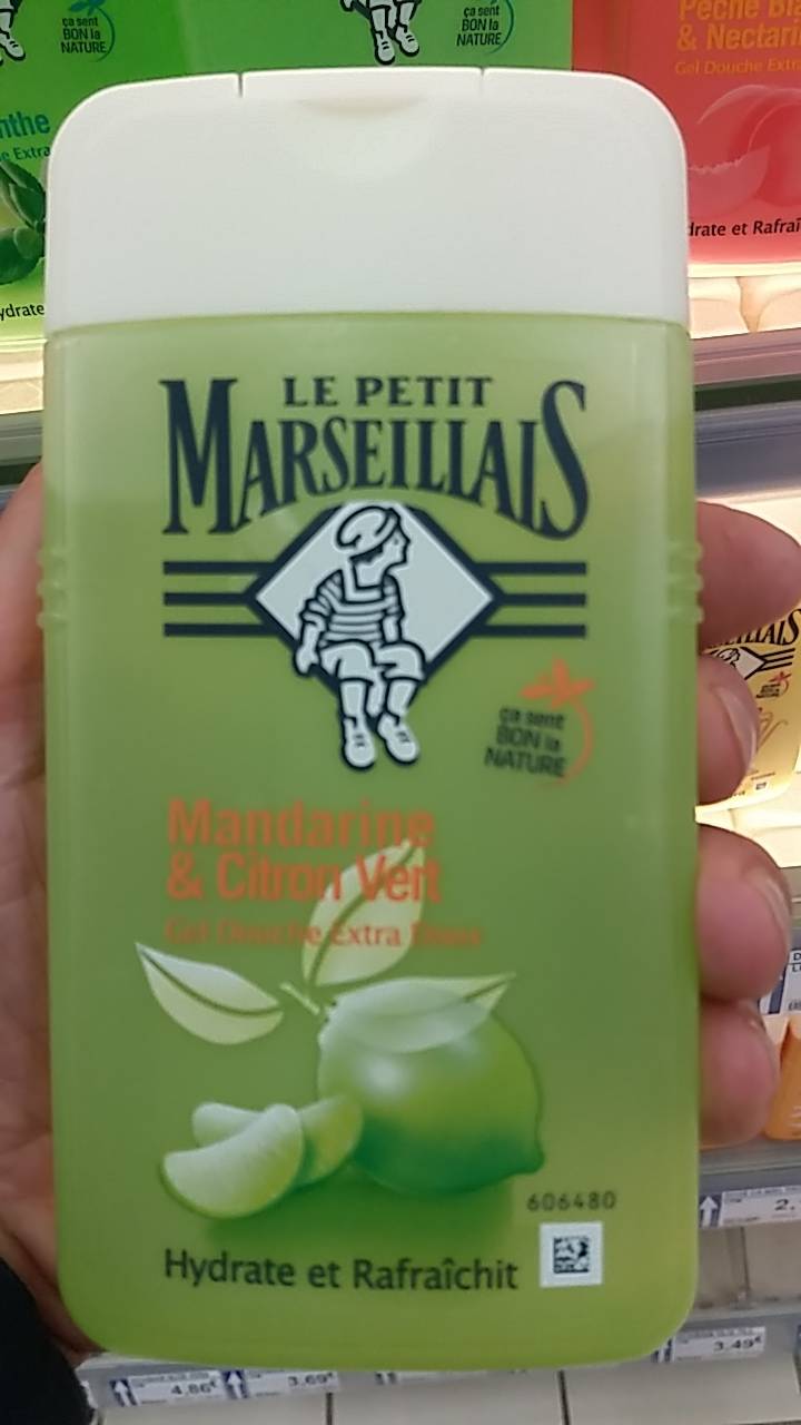 LE PETIT MARSEILLAIS - Mandarine & citron vert -  Gel douche extra doux