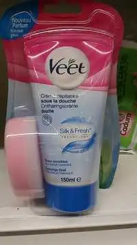 VEET - Silk & fresh - Crème dépilatoire sous la douche