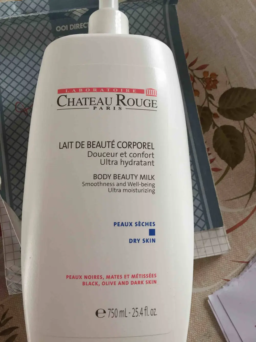 CHATEAU ROUGE PARIS - Lait de beauté corporel - Peaux sèches