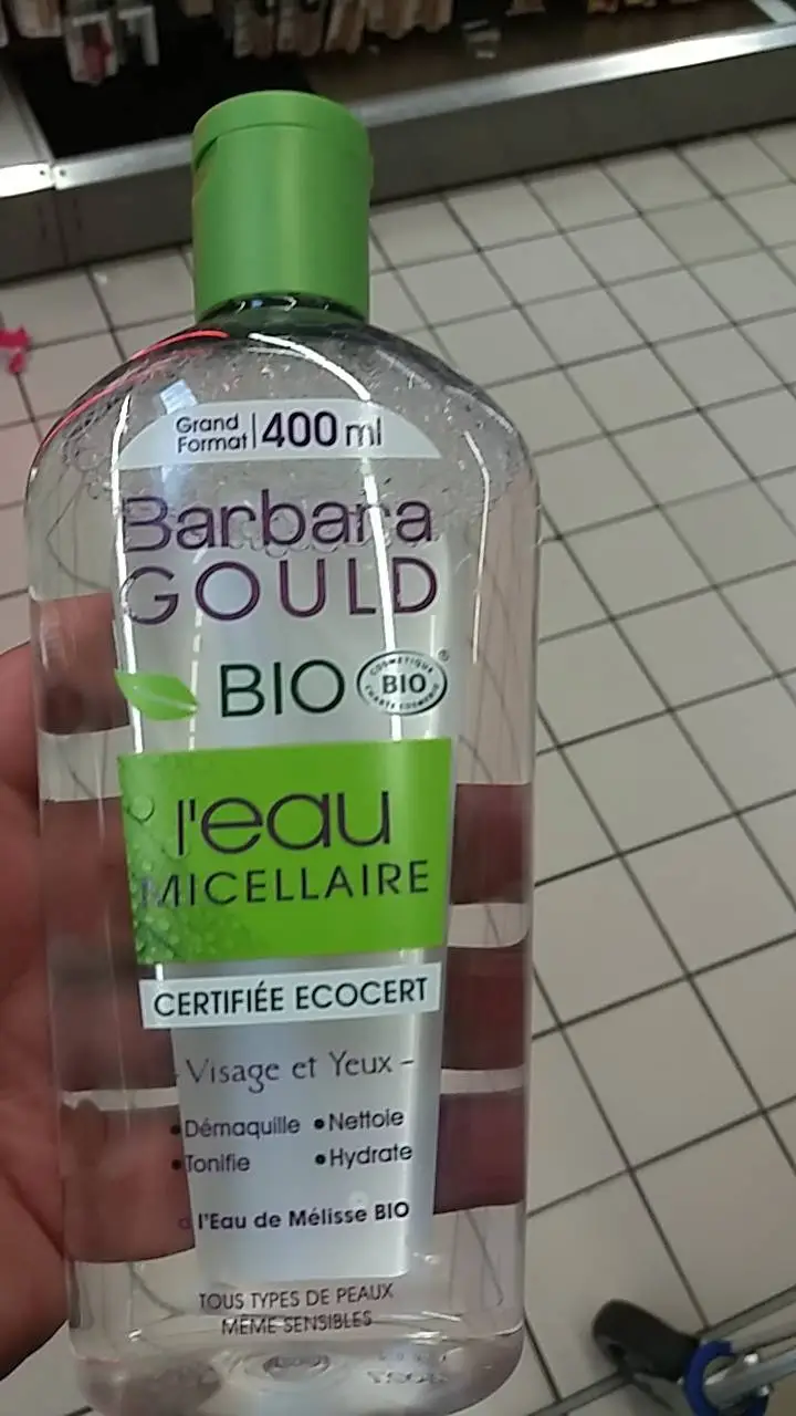 BARBARA GOULD - L'eau Micellaire bio