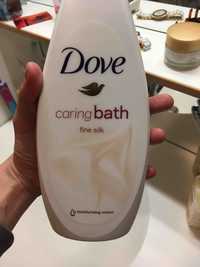 DOVE - Caring bath fine silk - Moisturising cream