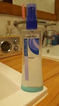 MATRIX - Total results - Moisture cure 2-phase treatment 