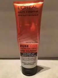 L'ORÉAL - Haute expertise pure liss - Soin démêlant lissage & discipline