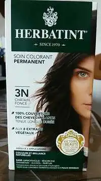 HERBATINT - Soin colorant permanent 3N châtain foncé