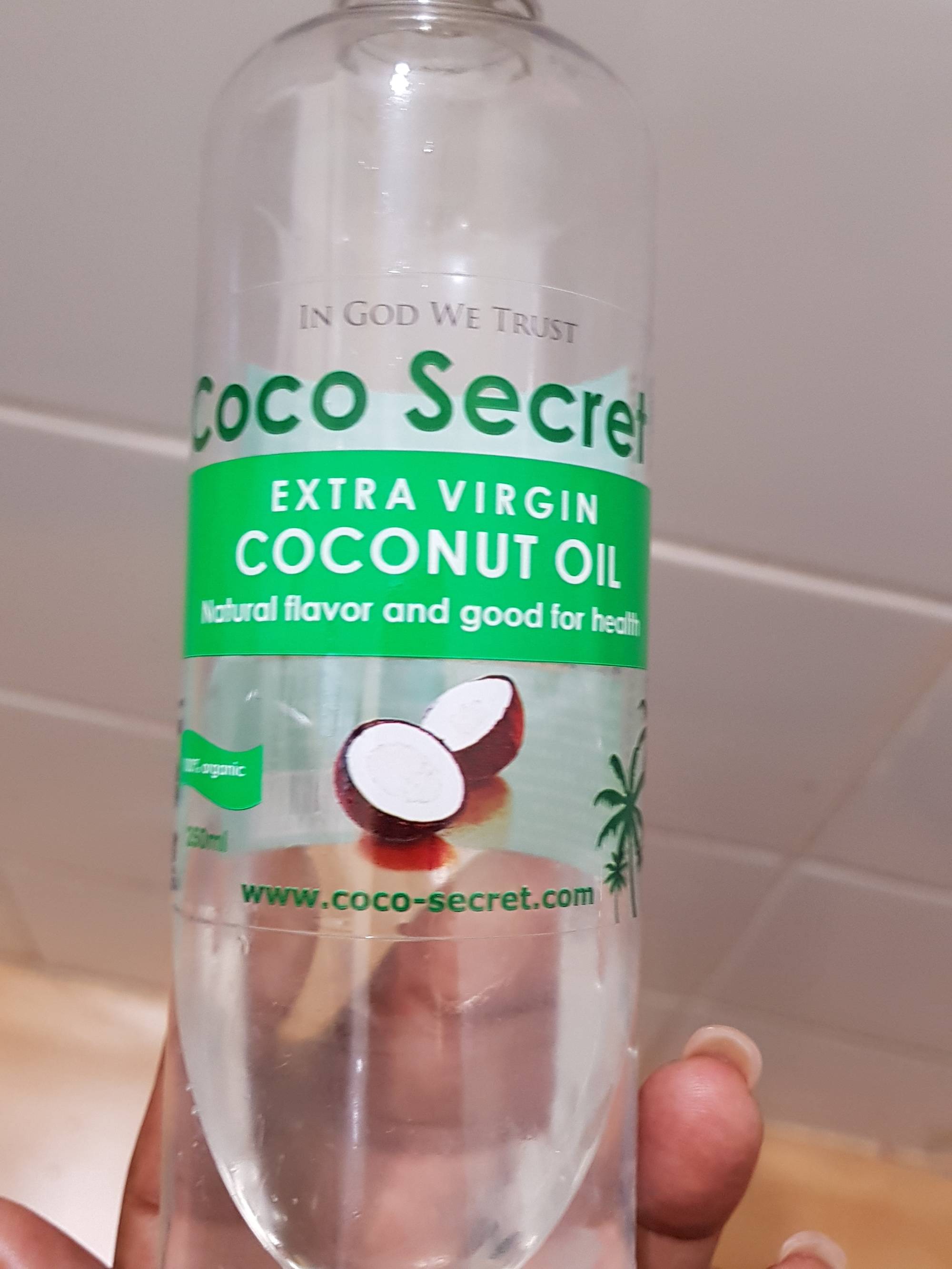 Composition COCO SECRET Extra virgin coconut oil - UFC-Que Choisir