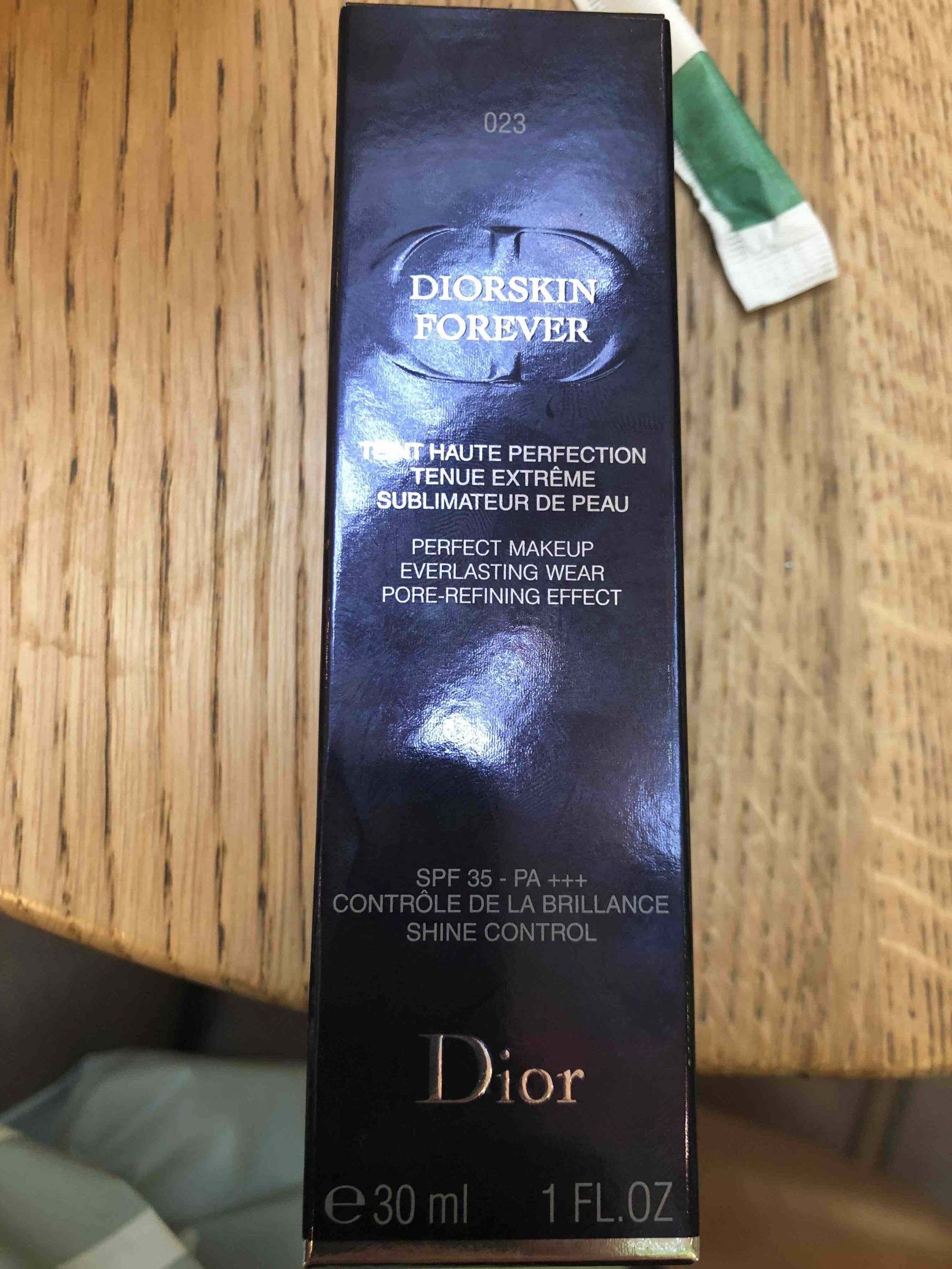 DIOR - Diorskin forever - Teint haute perfction tenue extrême sublimateur de peau SPF 35