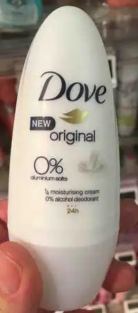 DOVE - Original 0% aluminium salts - Déodorant 24h