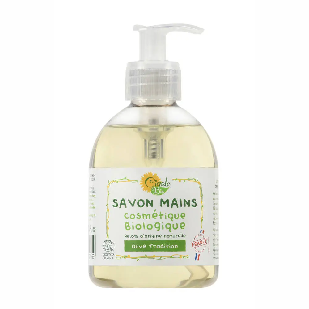 CIGALE BIO - CIGALE BIO SAVON LIQUIDE MAINS OLIVE 300ml