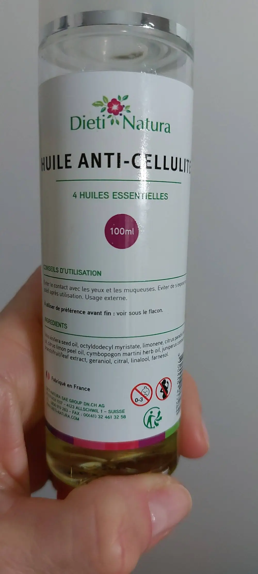 DIETI NATURA - Huile anti-cellulite 