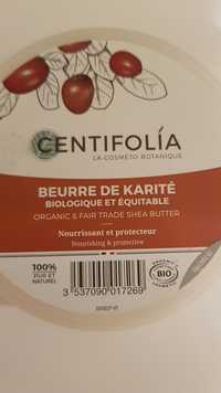CENTIFOLIA - Beurre de karité - Biologique et équitable