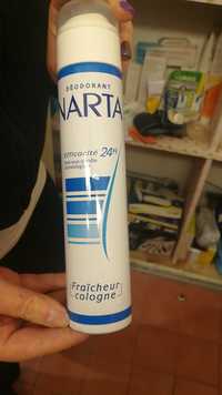 NARTA - Déodorant fraîcheur cologne 24h