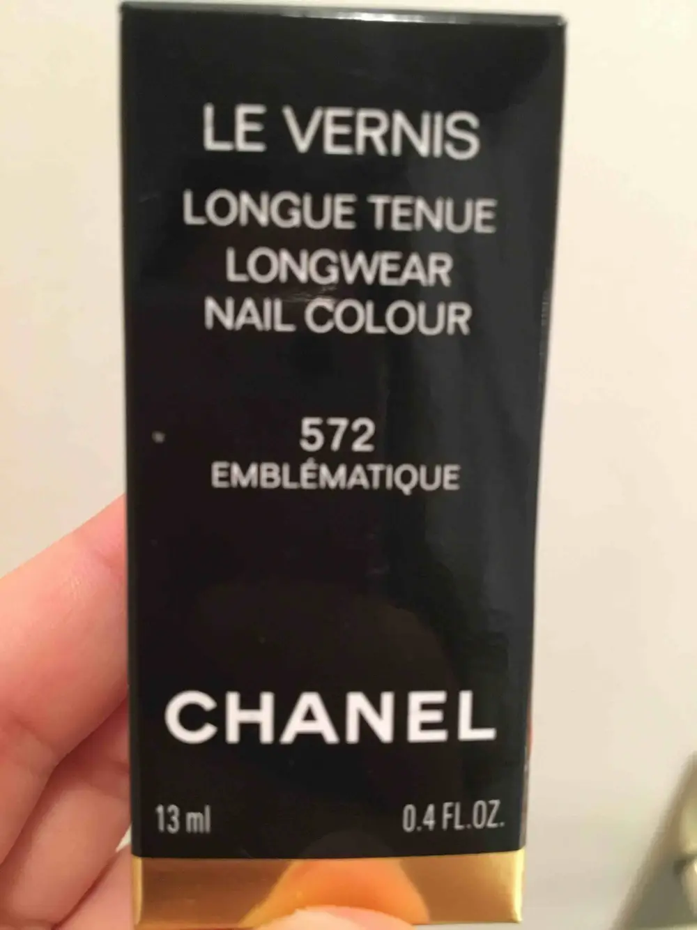 CHANEL - Le vernis longue tenue 572 emblématique