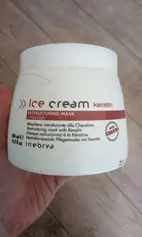 INEBRYA - Ice cream keratin - Restrucuring mask