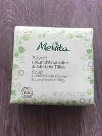 MELVITA - Savon fleur d'amandier & miel de tilleul