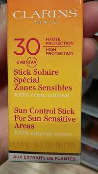 CLARINS - Stick solaire spécial zones sensibles FPS 30 haute protection
