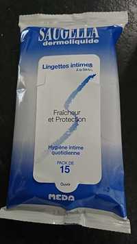 SAUGELLA - Lingettes intimes à la sauge - Fraîcheur et protection