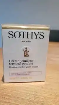 SOTHYS - Crème jeunesse fermeté confort