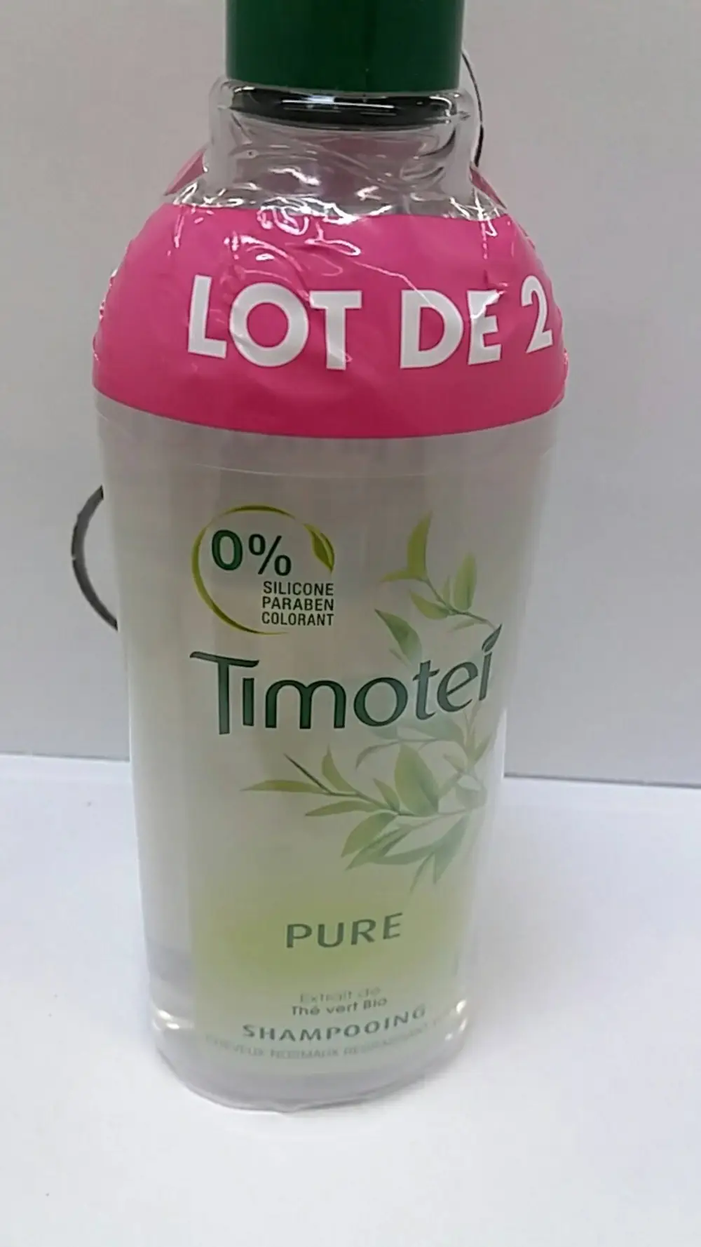 TIMOTEI - Pure - Shampooing à l'extrait de thé verte bio