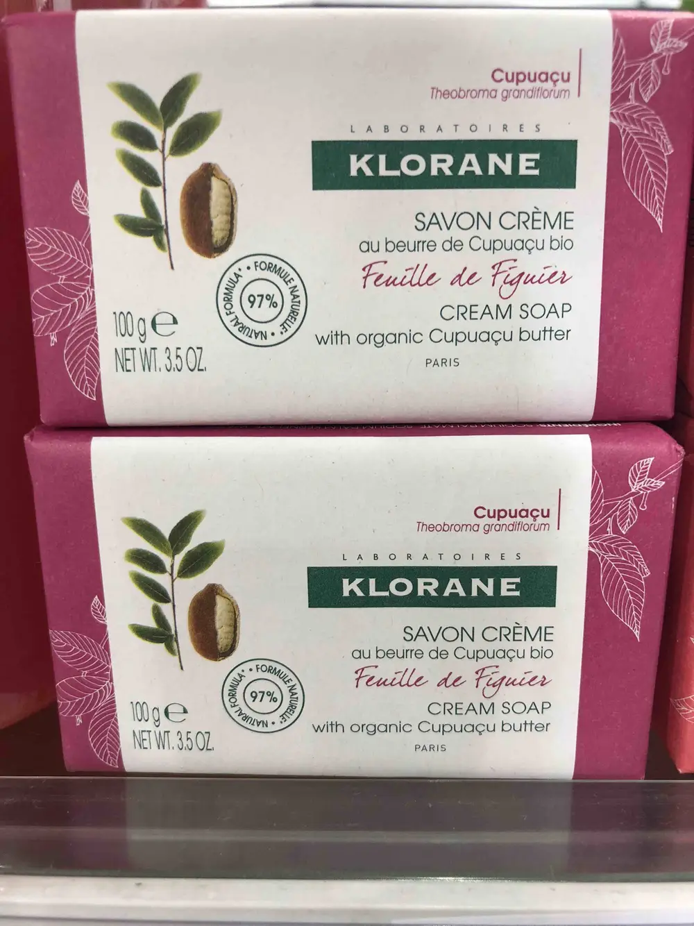 KLORANE - Savon crème - Feuille de Figuier