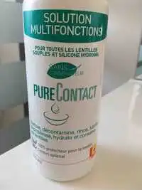 PURE CONTACT - Solution multifonctions - Lentilles souples et silicone hydrogel