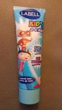 LABELL - Fluor & calcium - Kid's Dentifrice