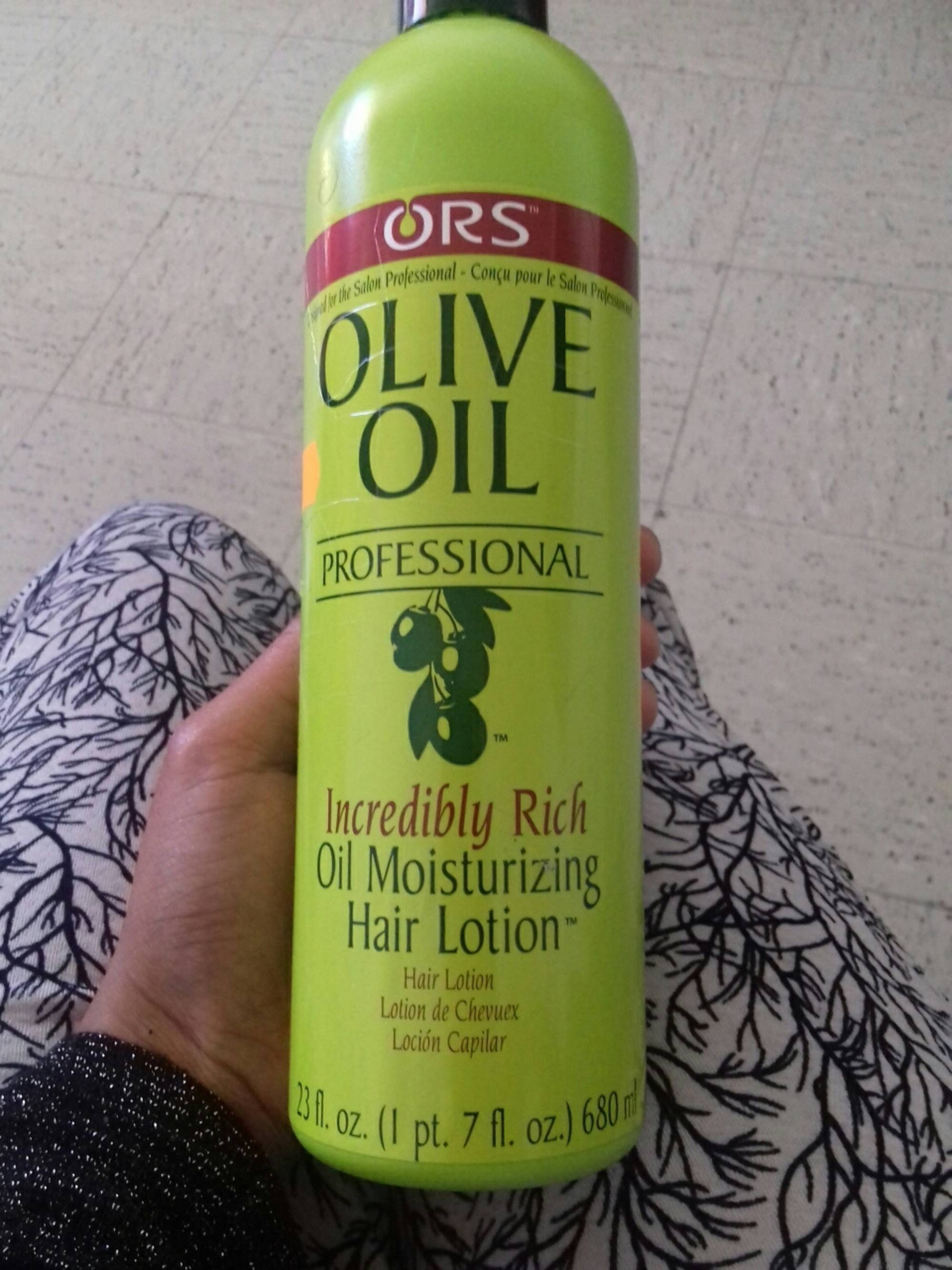 Crème de soin pour cheveux Olive Oil Organic