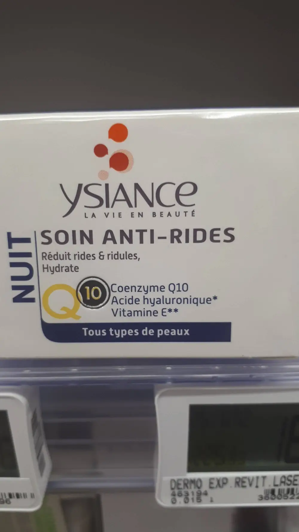 YSIANCE - Q10 - Soin anti-rides nuit