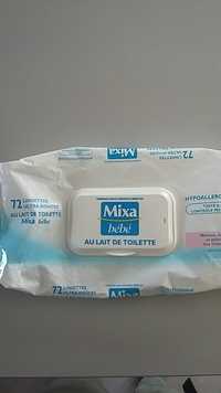 MIXA - Bébé - Lingettes au lait de toilette 