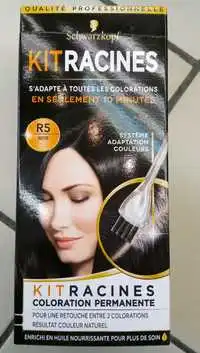 SCHWARZKOPF - Kit Racines - Coloration permanente R5 Noir