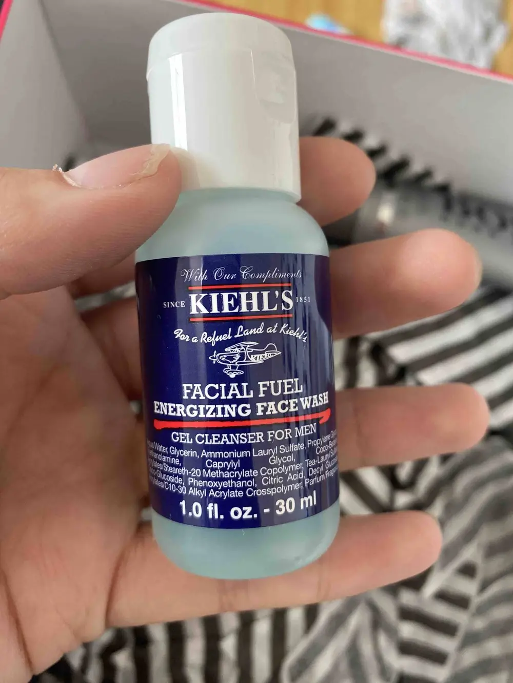 KIEHL'S - Facial fuel - Gel cleanser for men