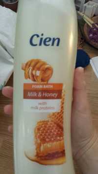 CIEN - Milk et honey - Mousse de bain hydratante 