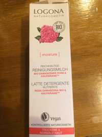 LOGONA - Latte detergente nutriente rosa damascena bio