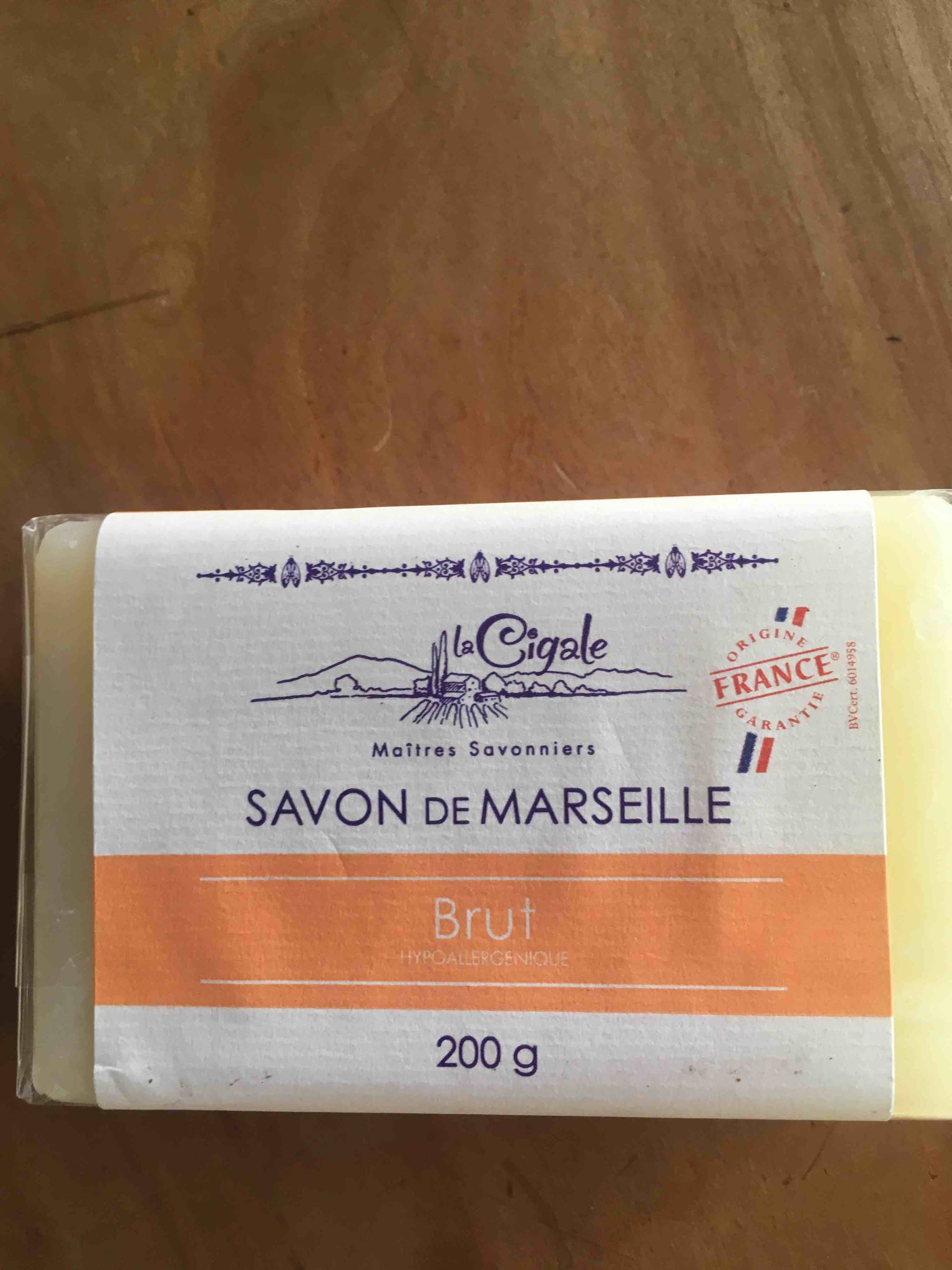 LA CIGALE - Savon de Marseille brut
