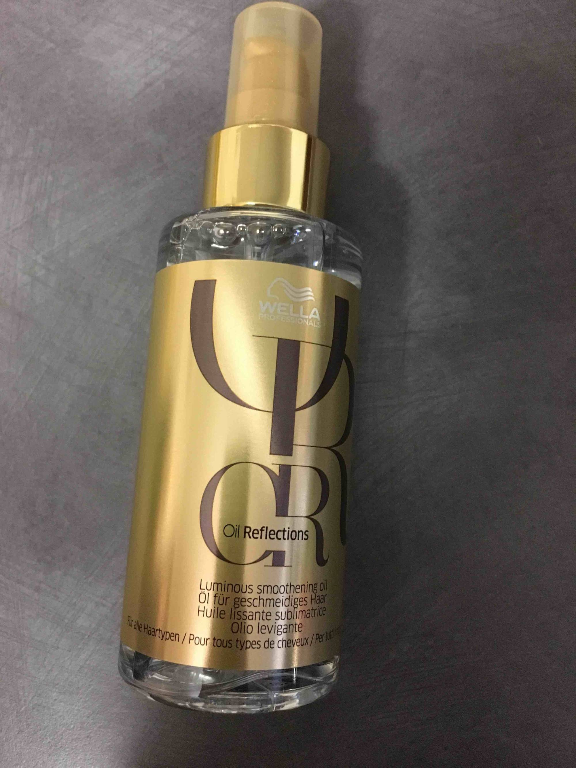 WELLA - Oil Reflections - Huile lissante sublimatrice