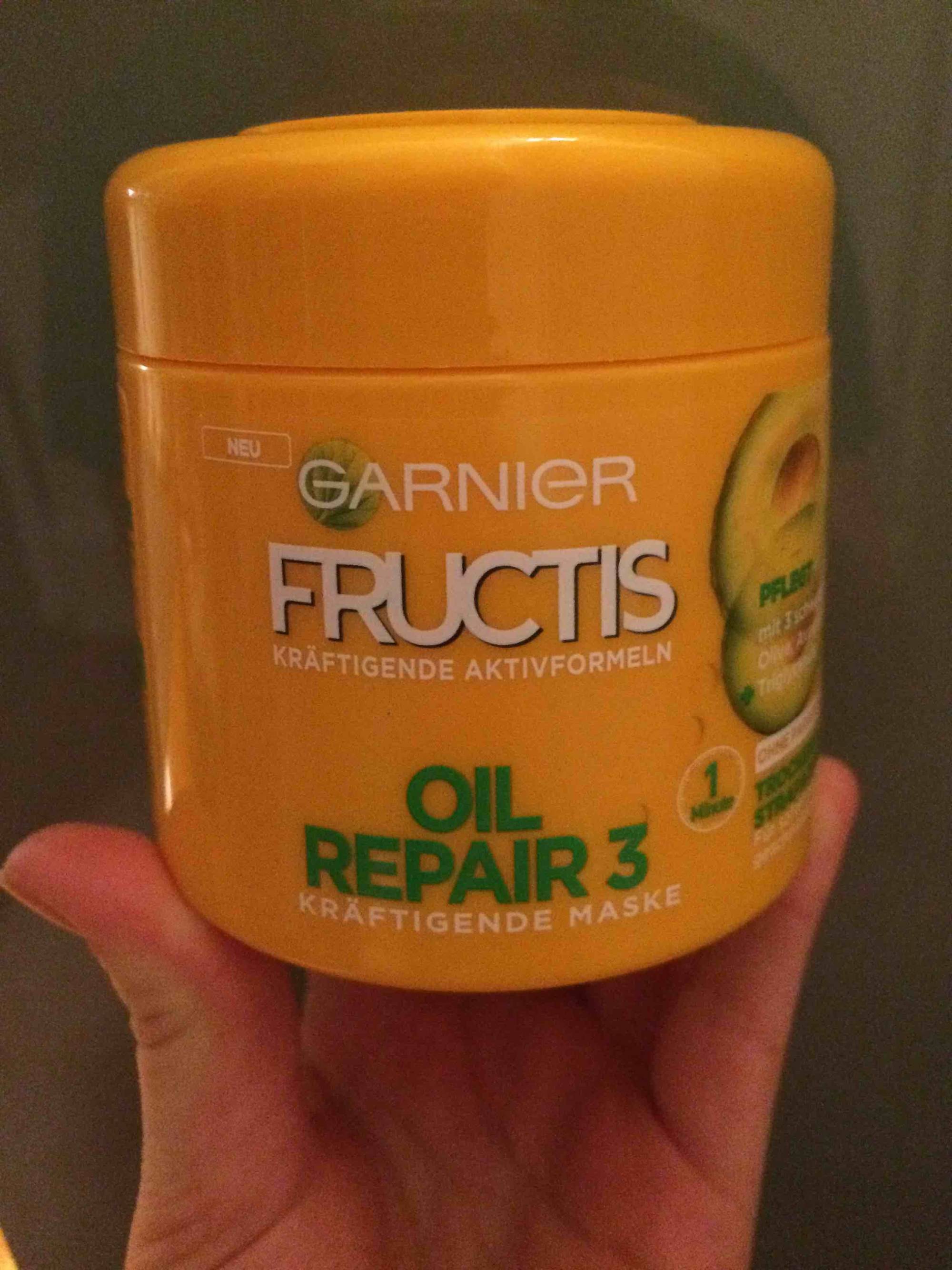 GARNIER - Fructis oil repair 3 - Kräftigende maske