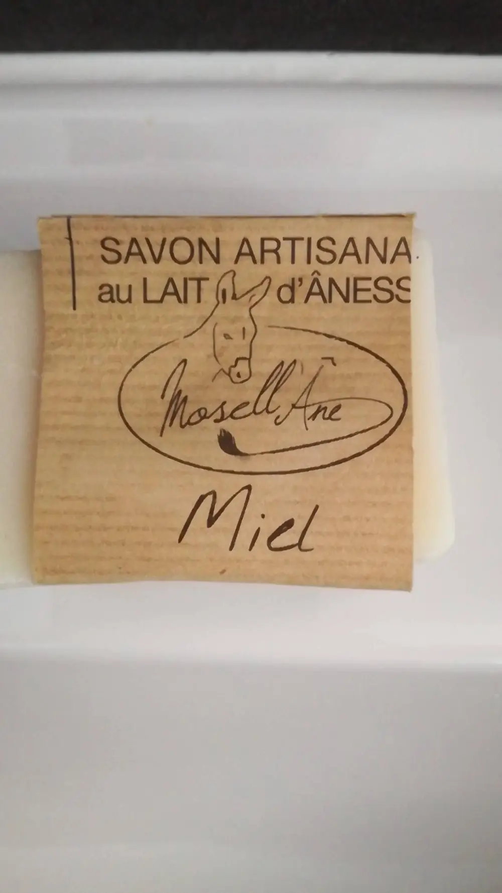 MOSELL'ÂNE - Miel - Savon artisanal au lait d'ânesse