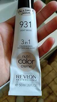 REVLON - Nutri color creme 3 in 1 - 931 Light beige